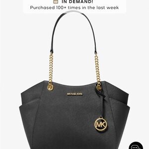 Michael Kors Black Tote Bag
